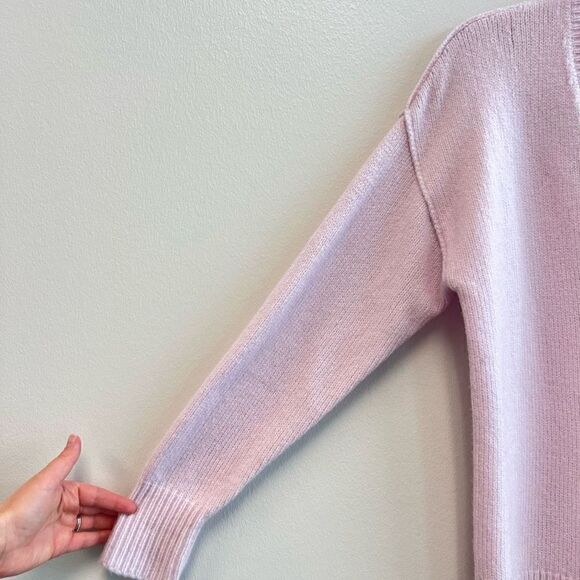 Joie Sweater Tunic Oversized Limana Wool Blend Dolman Women Lilac Size XS - Picture 5 of 11